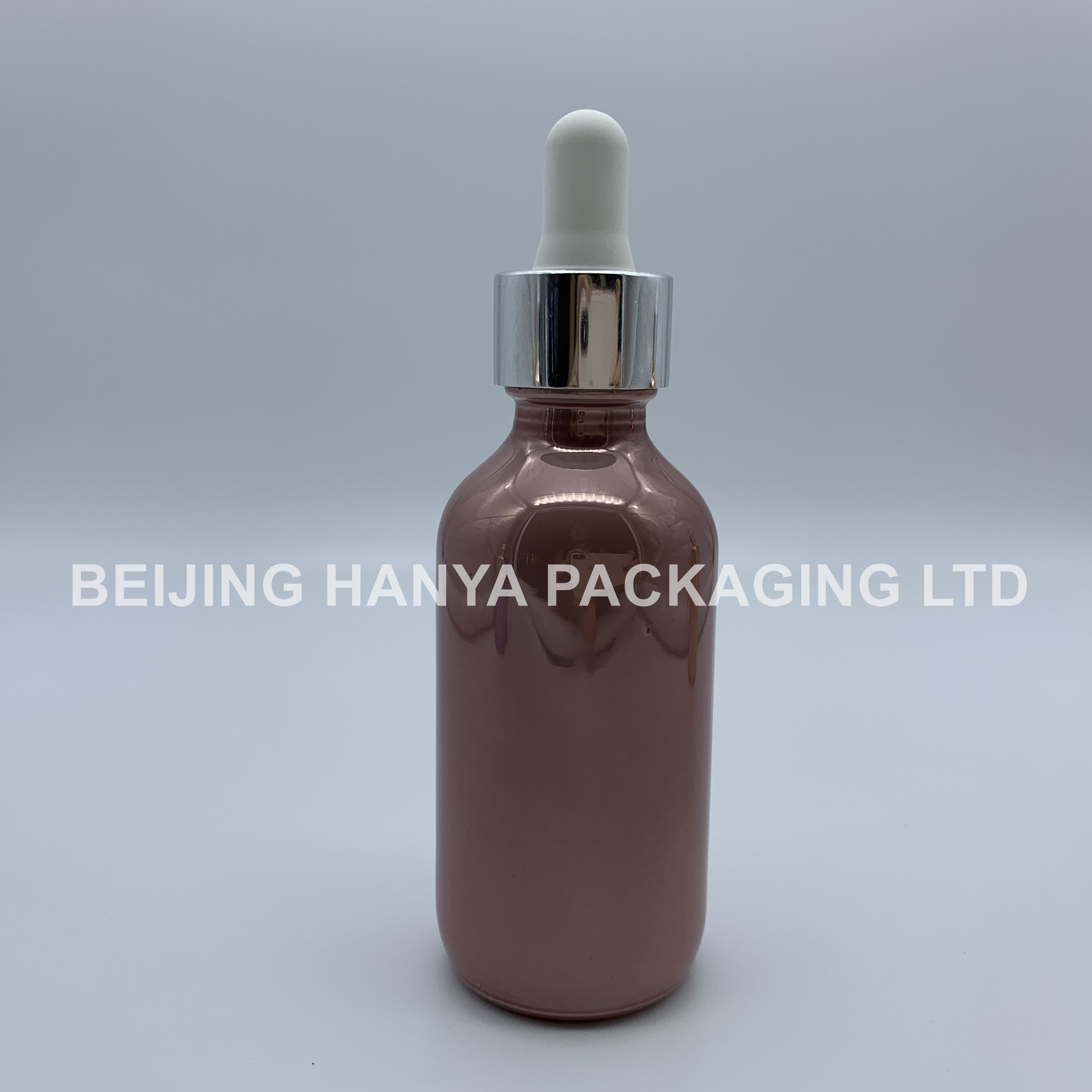 Colorful 1oz, 2oz, 4oz, 8 oz Boston Round Glass Bottle