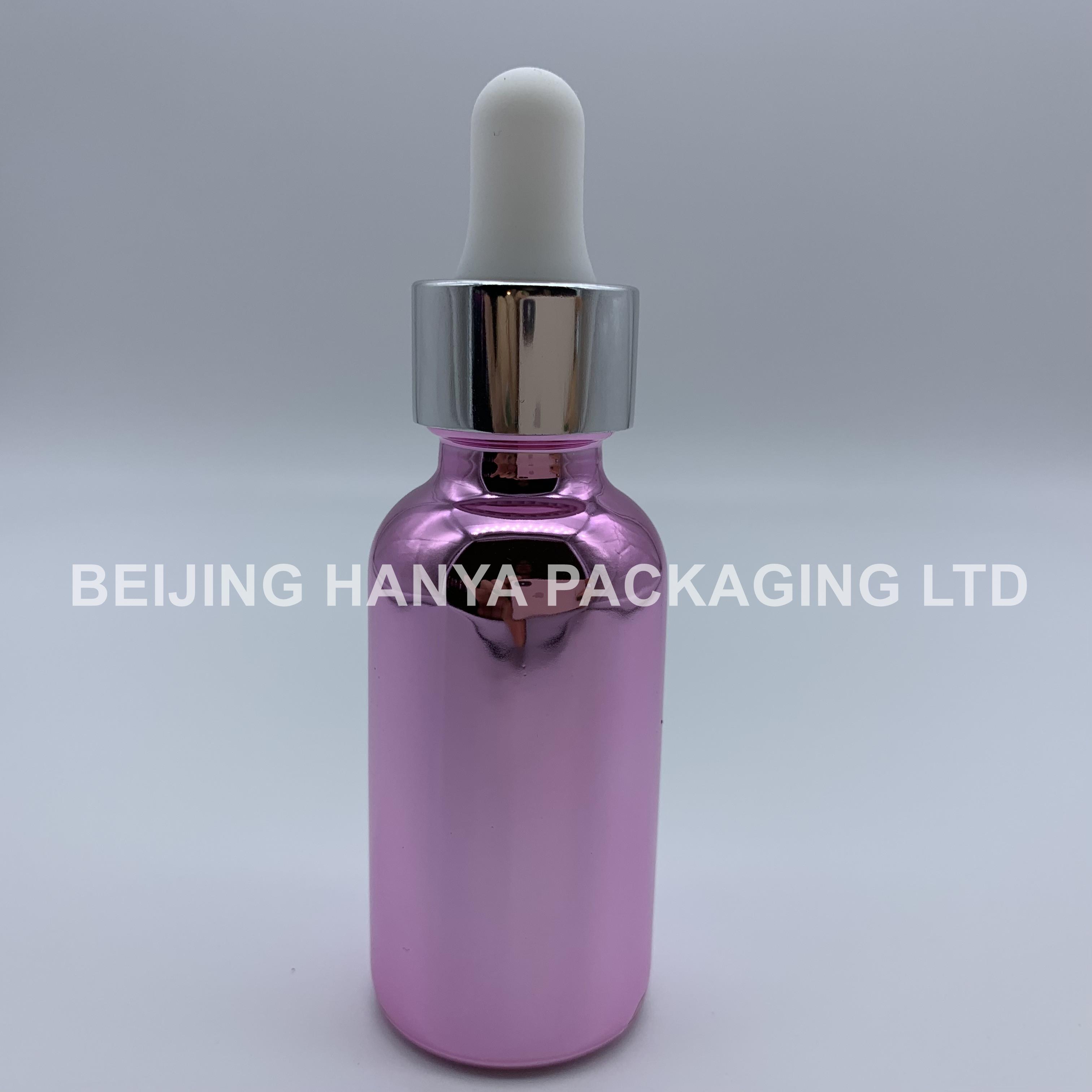 Colorful 1oz, 2oz, 4oz, 8 oz Boston Round Glass Bottle