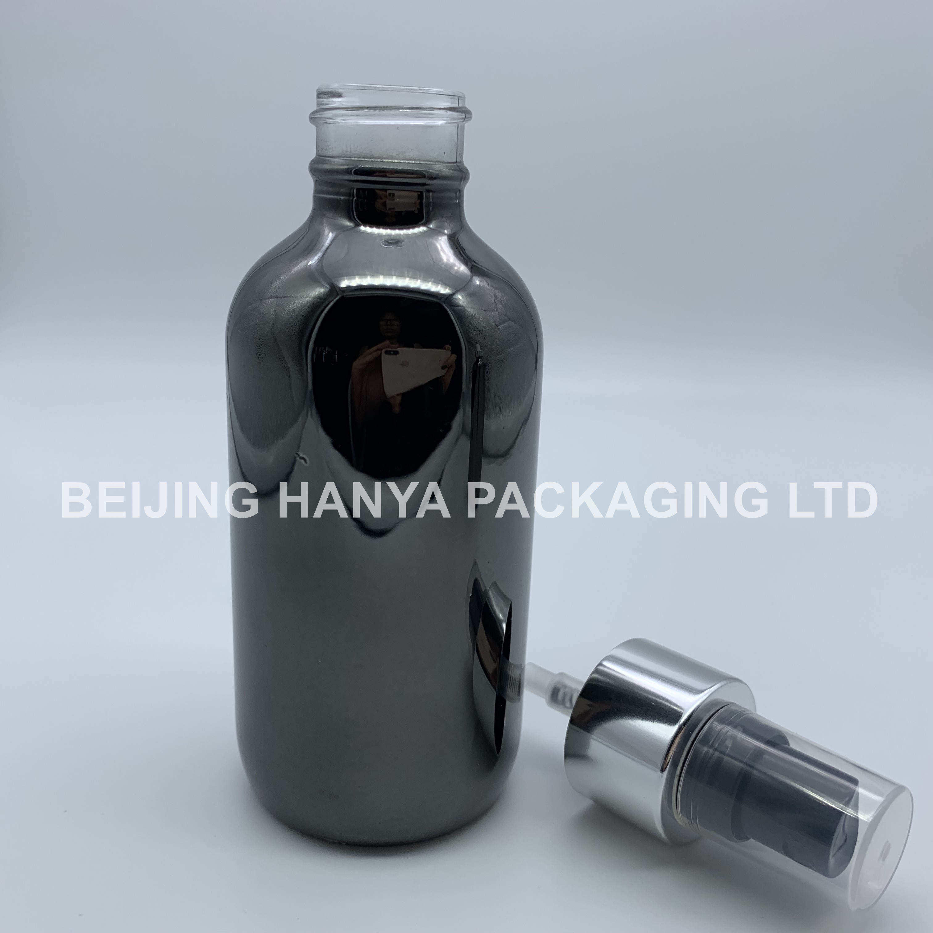 Colorful 1oz, 2oz, 4oz, 8 oz Boston Round Glass Bottle