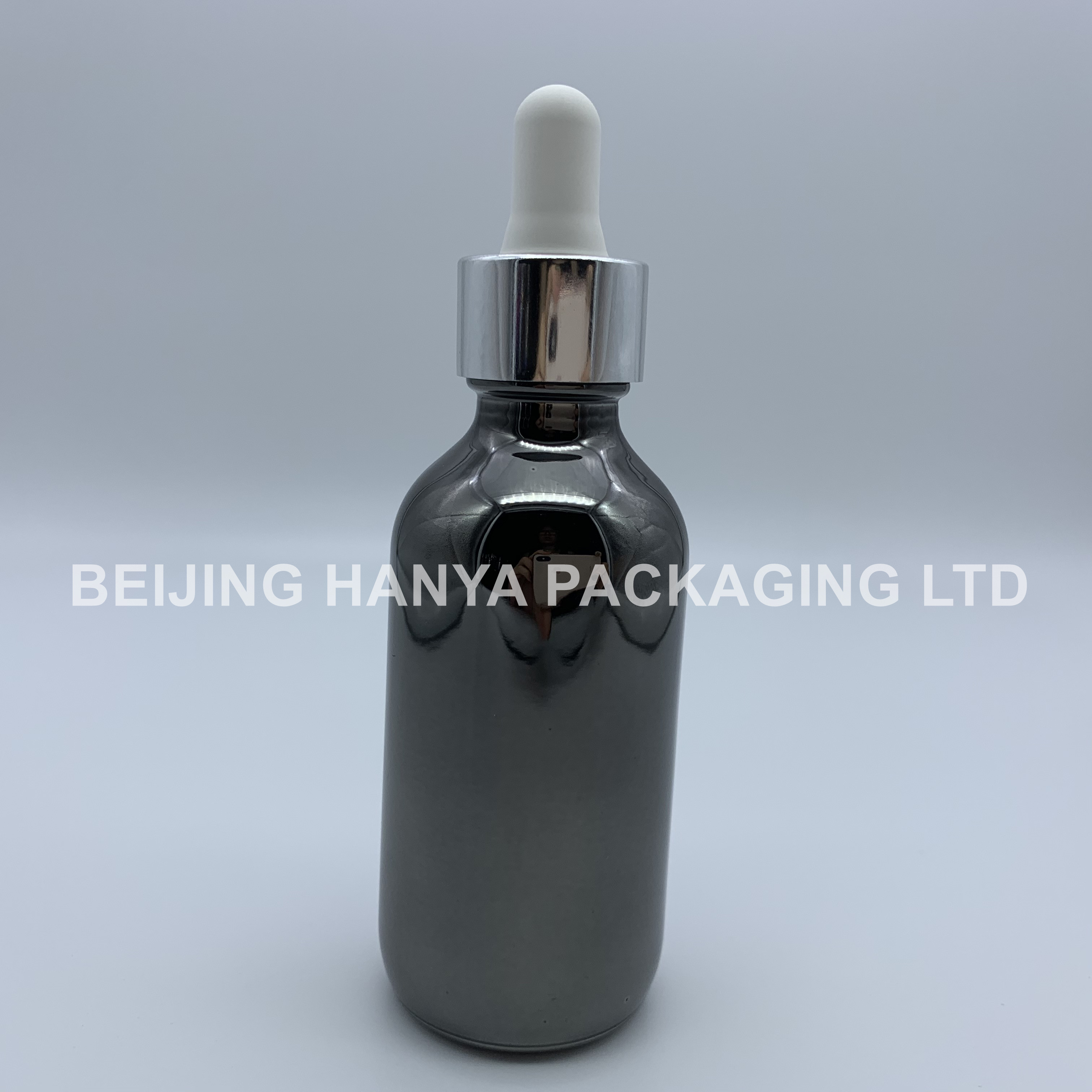 Colorful 1oz, 2oz, 4oz, 8 oz Boston Round Glass Bottle