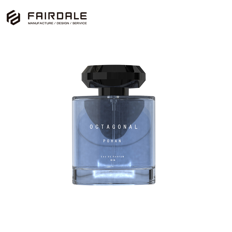 Colorful 80ml Luxury Glass Empty Bottle Perfume Customize Wholesale Perfume Bottles