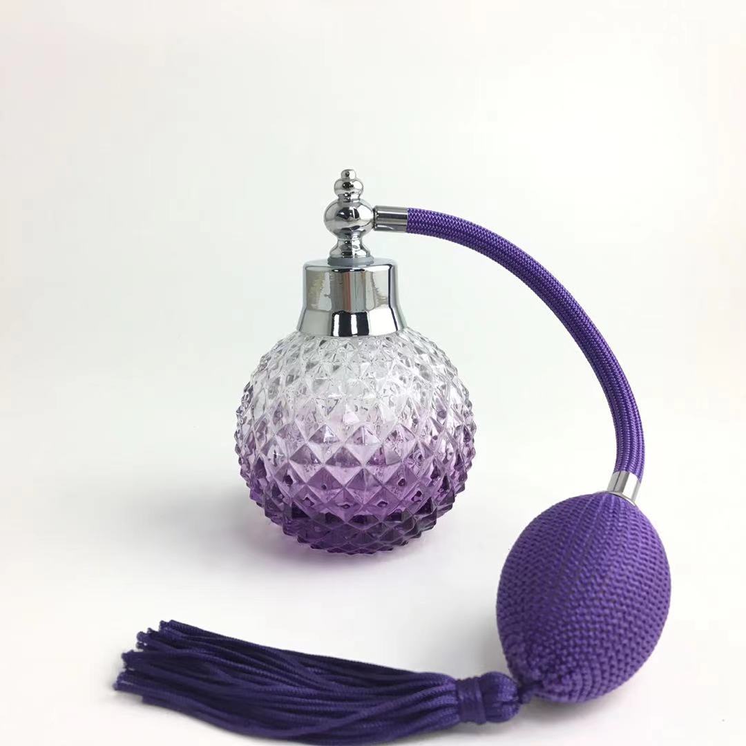 Colorful Airbag Perfume Spray Bottle Gasbag Balloon Fragrance Bottle Atomizer Glass Essential Oil Bottles