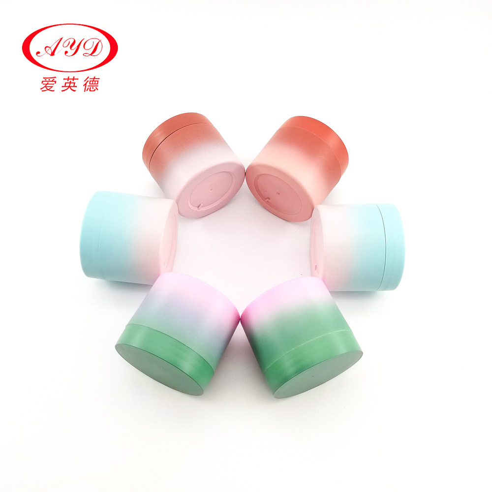 Colorful Custom Cream Jar Macarons Face Cream Jar 30g 50g 100g 150g 200g 250g PP Plastis Jar Cosmetic