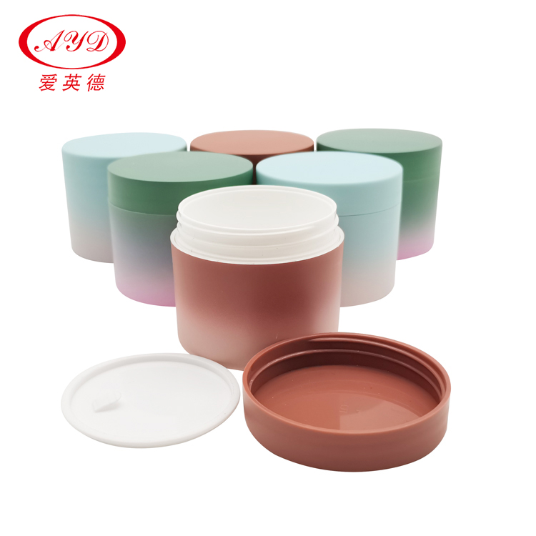 Colorful Custom Cream Jar Macarons Face Cream Jar 30g 50g 100g 150g 200g 250g PP Plastis Jar Cosmetic