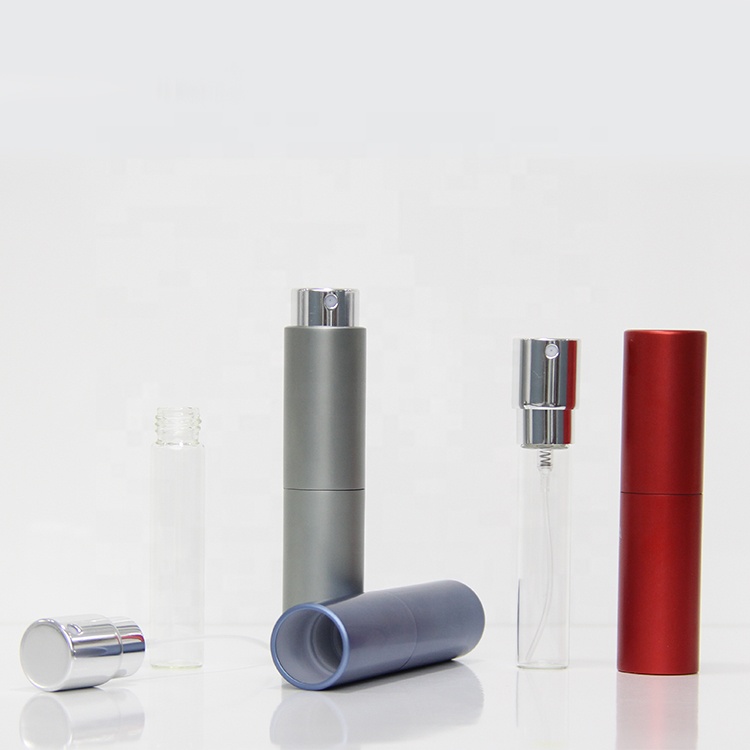 Colorful Empty Customized perfume packaging Mini Perfume Pump Atomizer Bottle