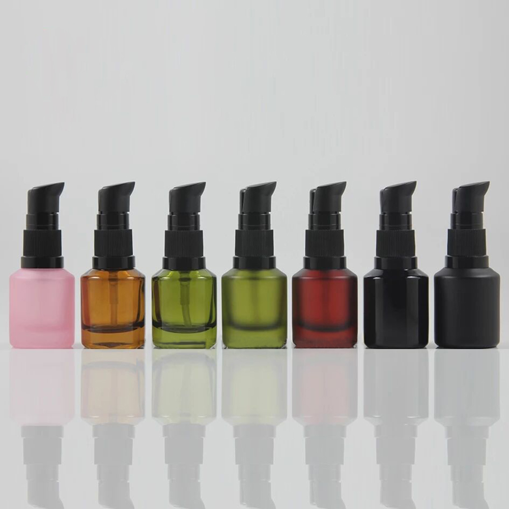 Colorful LG201 15ml cosmetic airless twist up pump bottle Wholesale