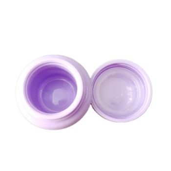 Colorful Mini Cosmetic Plastic PP Cream Jar