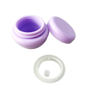 Colorful Mini Cosmetic Plastic PP Cream Jar