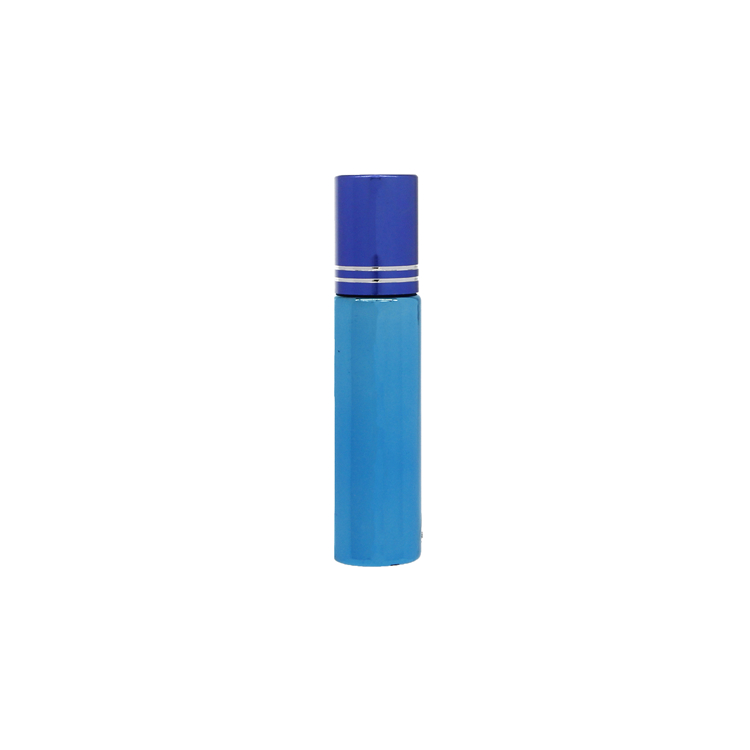 Colorful Roll On Bottles 15ml Essential Oil Perfume Roller With Roller Ball For Cosmetics