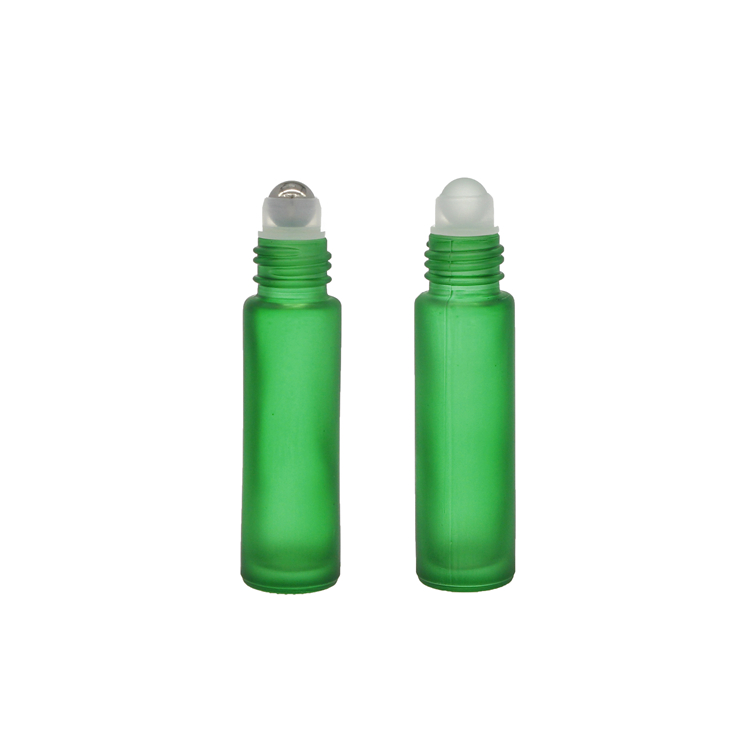 Colorful Roll On Bottles 15ml Essential Oil Perfume Roller With Roller Ball For Cosmetics
