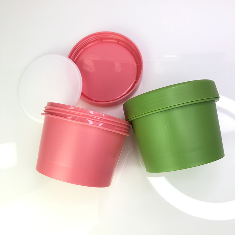Colorful container packaging jar customize plastic jar empty jar containers