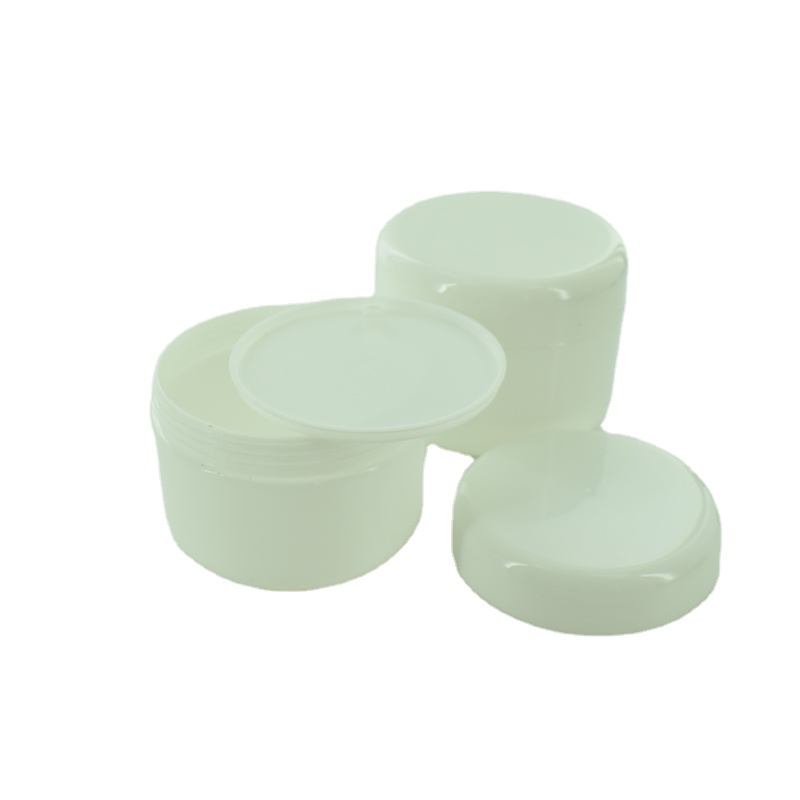 Colorful empty 100g macaron shape cosmetic jar plastic macaron cream pp jar