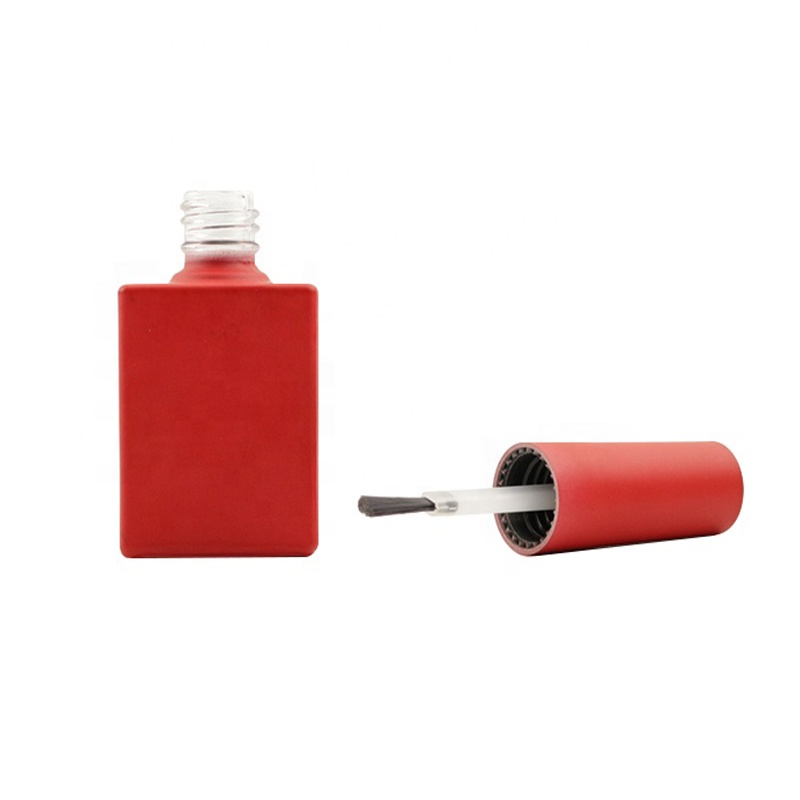 Colorful empty glass nail remover hot design bottle