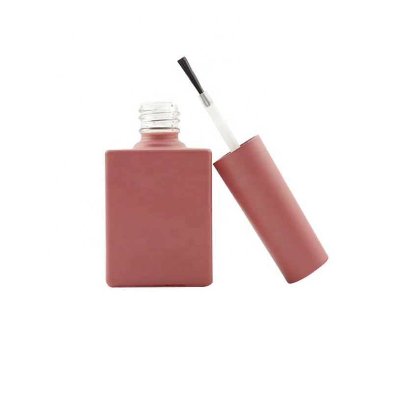 Colorful empty glass nail remover hot design bottle