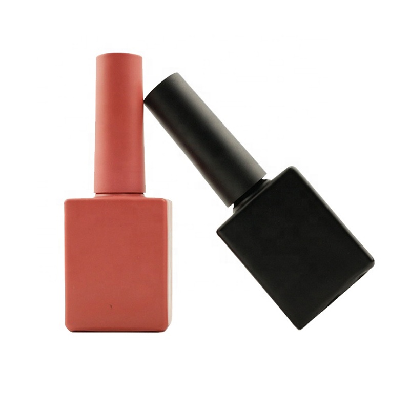 Colorful empty glass nail remover hot design bottle