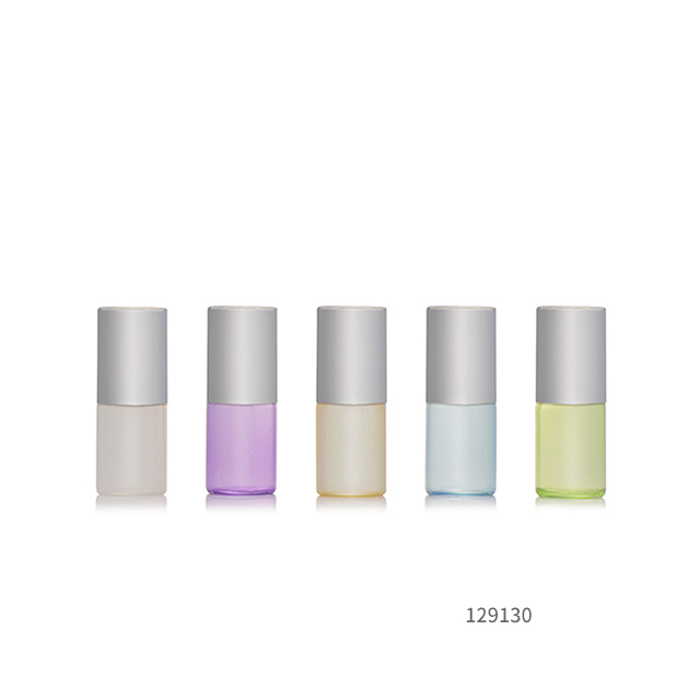 Colorful essential oil roll on bottle 3ml glass roll on bottle