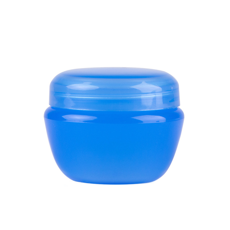 Colorful macaron plastic PP jar 5g 10g 20g 30g 50g for lip paste, eye cream, eye shadow cosmetic packaging container
