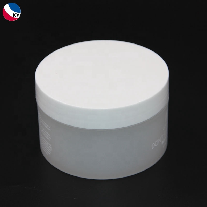 Colourful Skin Care Gel Cosmetic Cream Colored Plastic Jars 200 Ml