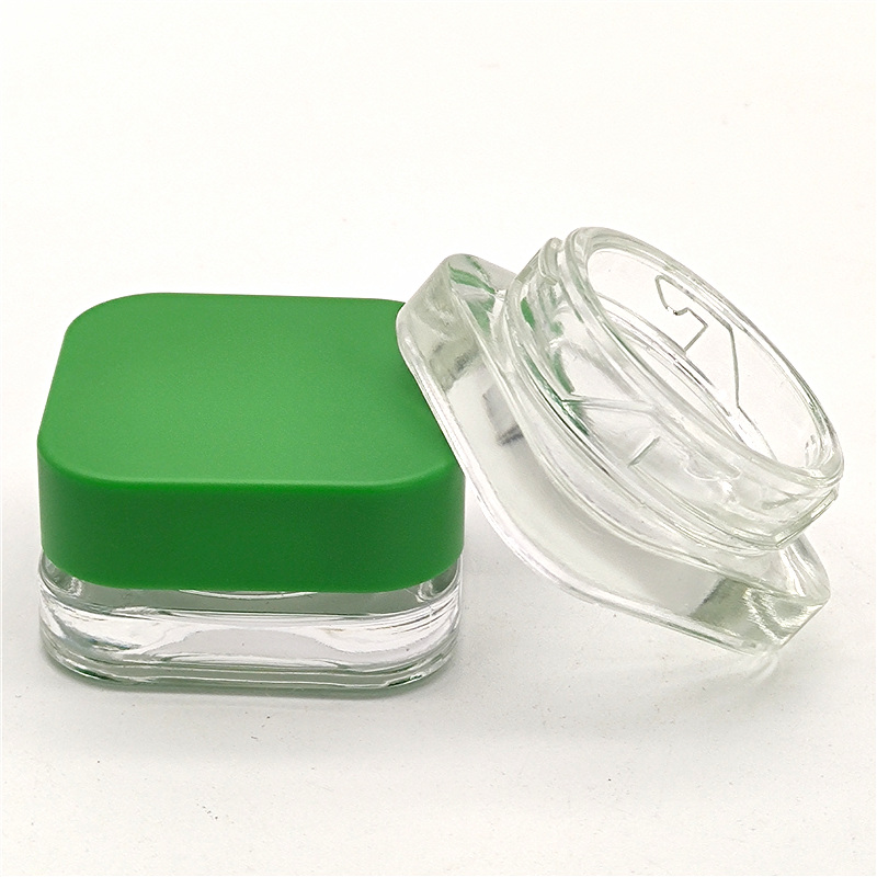 Concentrate 5ml 7ml 9ml small cube wraps child resistant square cbd isolate container