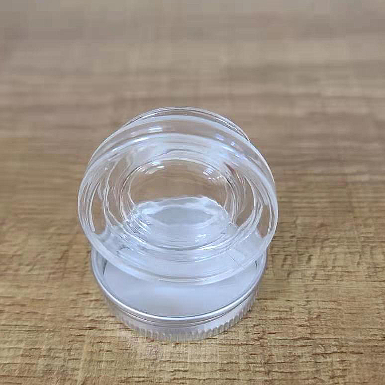 Concentrate Container 7ml Glass Jars low Profile - Cosmetics Jars - Lip Balm Containers - Make-up Containers -Wax Dab Jars