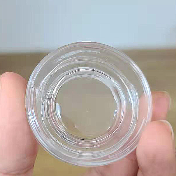 Concentrate Container 7ml Glass Jars low Profile - Cosmetics Jars - Lip Balm Containers - Make-up Containers -Wax Dab Jars