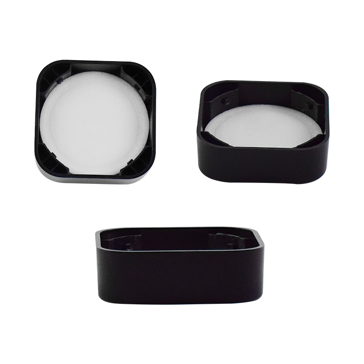 Concentrate Jar Cream Square Glass Childproof Jar Black Cosmetic Child Resistant Glass Jar Container 5 ml 9 ml