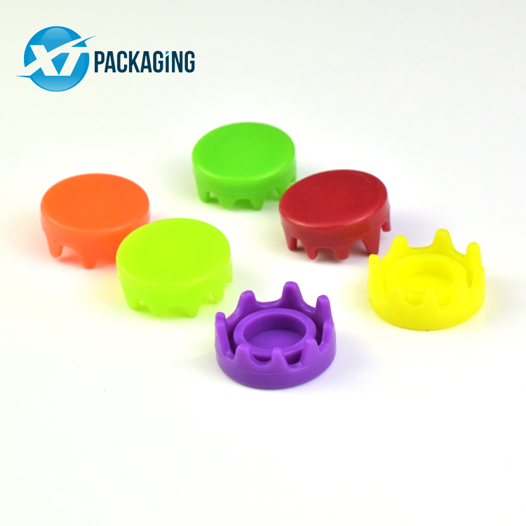 Concentrate container jar 5ml 6ml hemp packaging with silicone lid