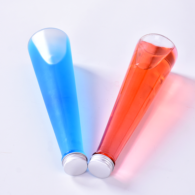 Cone Shape 330ml kombucha glass bottles empty 250ml juice bottle