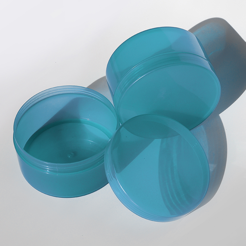 Container Hair Jars Plastic Jars Face Cream Jar Black Blue250 Ml Plastic Cosmetic Pp Skin Care Cream 250ml Customizable 5000PCS