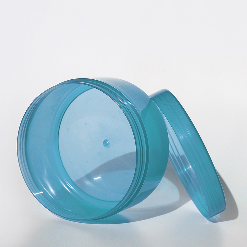 Container Hair Jars Plastic Jars Face Cream Jar Black Blue250 Ml Plastic Cosmetic Pp Skin Care Cream 250ml Customizable 5000PCS