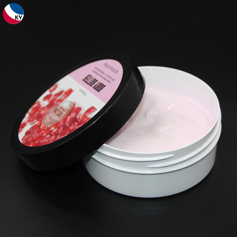 Container Jar with Lid Body Butter Plastic Cosmetic Plastic 250G 200G 8 Oz Skin Care Cream