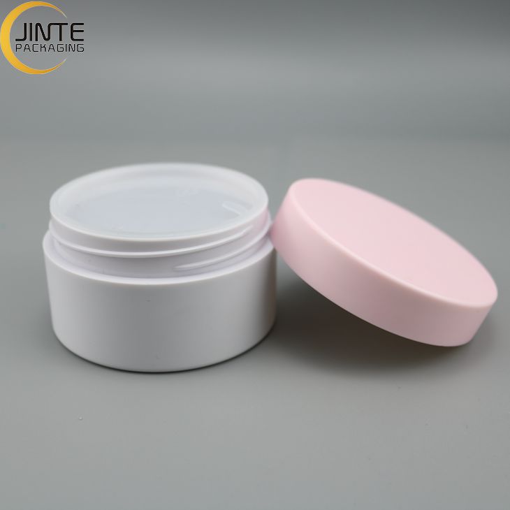 Container Jars  With Lid 200ml 8oz Cosmetic Jars With Rose Gold Lid Body Scrub  Container