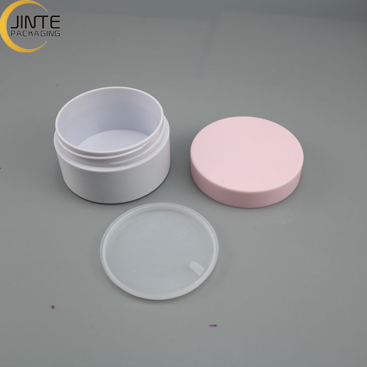Container Jars With Lid 200ml 8oz Cosmetic Jars With Rose Gold Lid Body Scrub Container