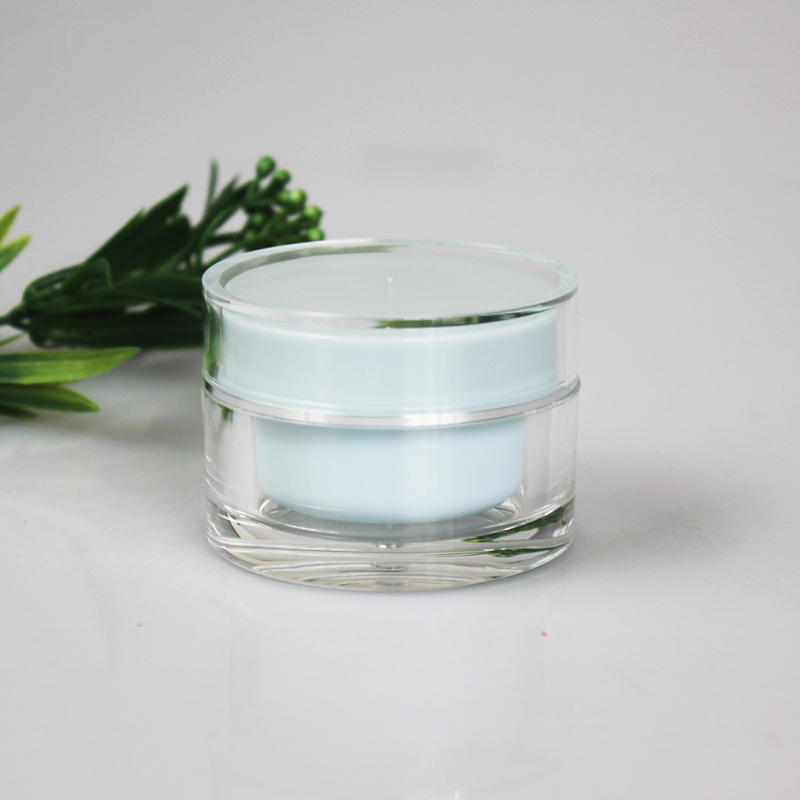 Containers Cosmetic Plastic 50ml Luxury Acrylic Skin Care Cream