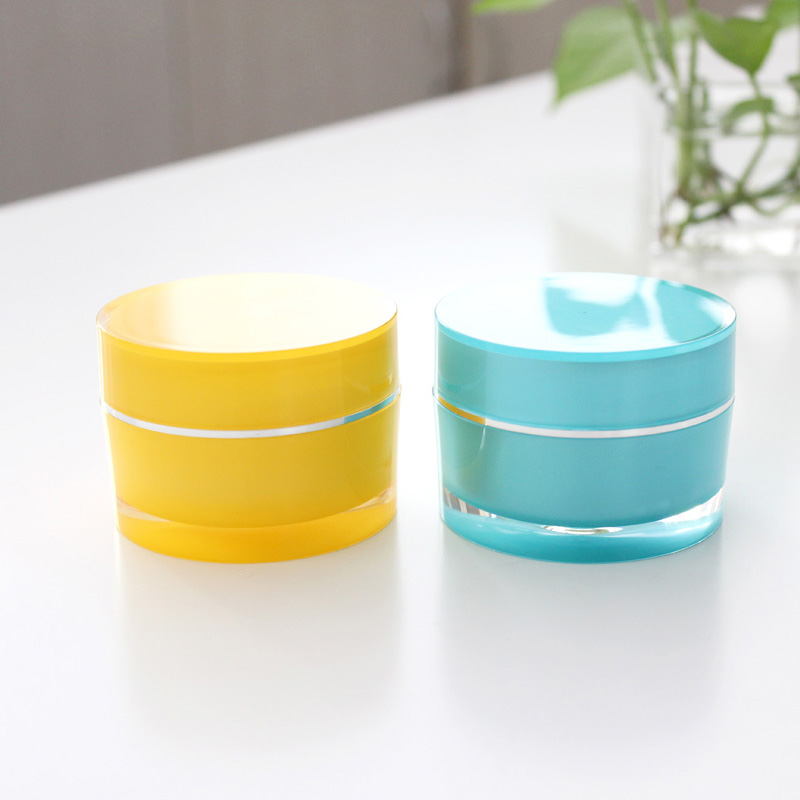 Containers Cosmetic Plastic 50ml Luxury Acrylic Skin Care Cream