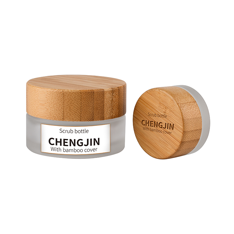 Containers packaging cosmetic unique eco friendly 5g 10g 15g 30g 50g 100g eye facial cream glass jar