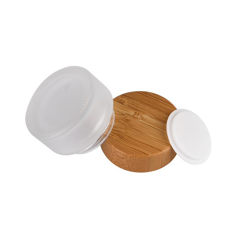 Containers packaging cosmetic unique eco friendly 5g 10g 15g 30g 50g 100g eye facial cream glass jar