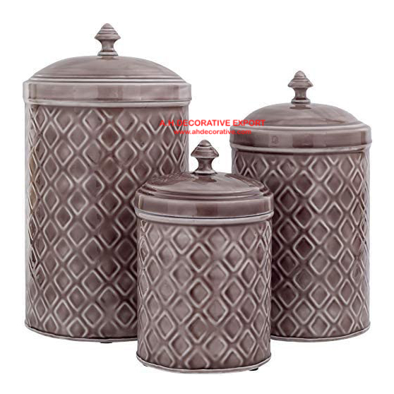 Copper Antique canister Sets for Kitchen Storage/High Quality Canister Set