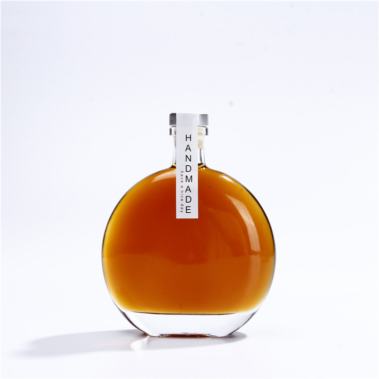 Cork Top Rhine 250ml 500Ml Round Wine Glass Liquor Bottles Empty Beverage Bottle