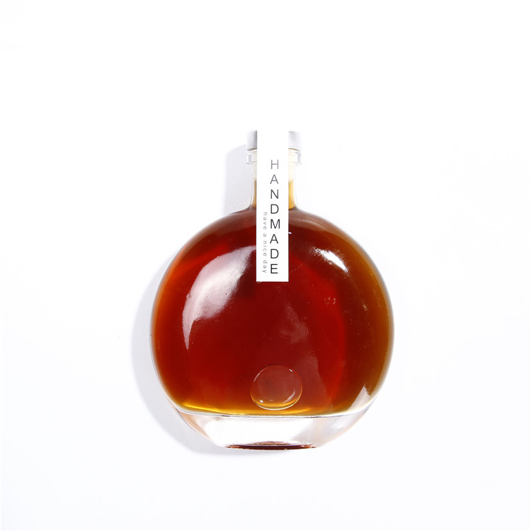 Cork Top Rhine 250ml 500Ml Round Wine Glass Liquor Bottles Empty Beverage Bottle