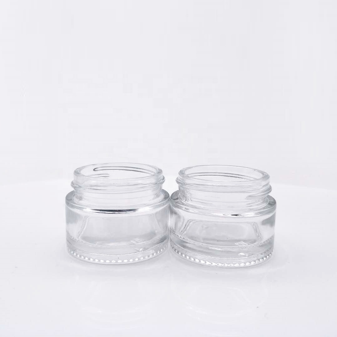 Cosmet cream jar 15ml glass