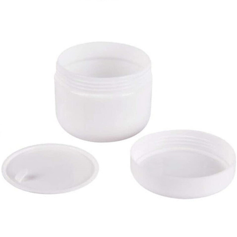 Cosmetic 10g 20gam 50ml 100g 250g empty plastic PP pink green yellow cheap cream jar