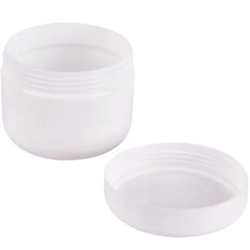 Cosmetic 10g 20gam 50ml 100g 250g empty plastic PP pink green yellow cheap cream jar