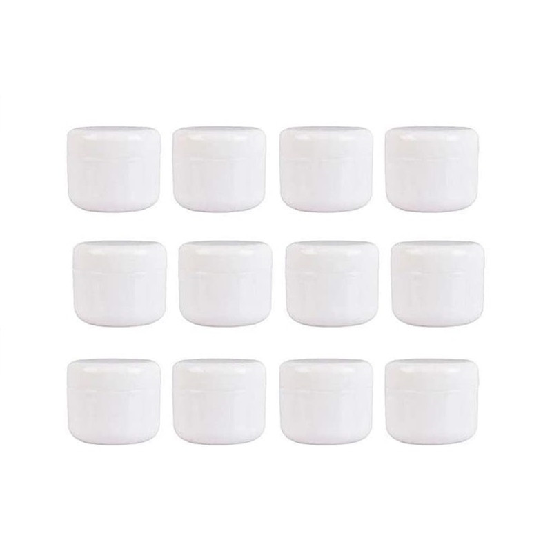 Cosmetic 10g 20gam 50ml 100g 250g empty plastic PP pink green yellow cheap cream jar