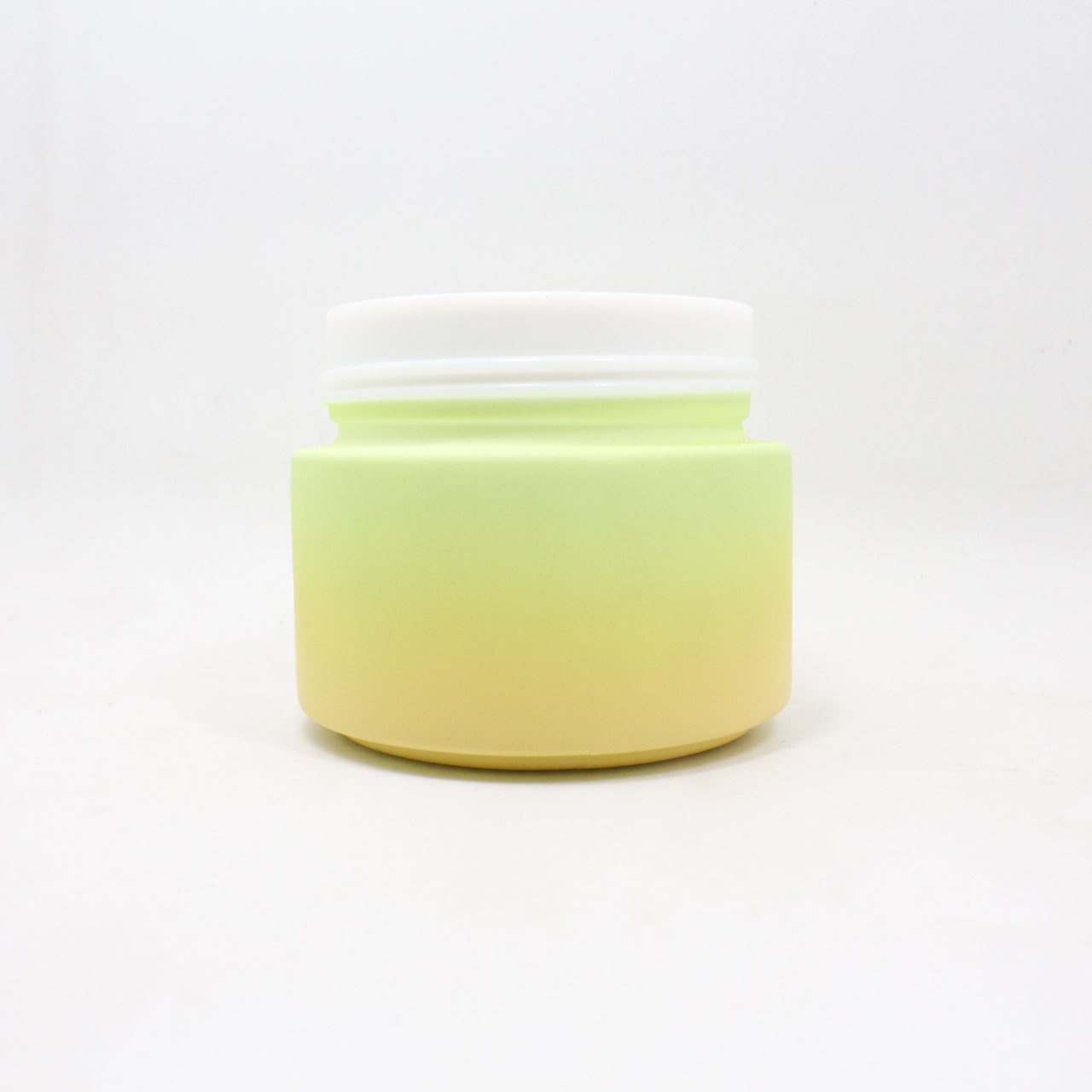 Cosmetic 30g 50g cream opal glass jar for cosmetics skincare packaging customized logo and printing color envases de vidrio