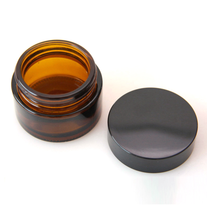 Cosmetic 30ml cobalt cream jar canning vitamin blue jar glass