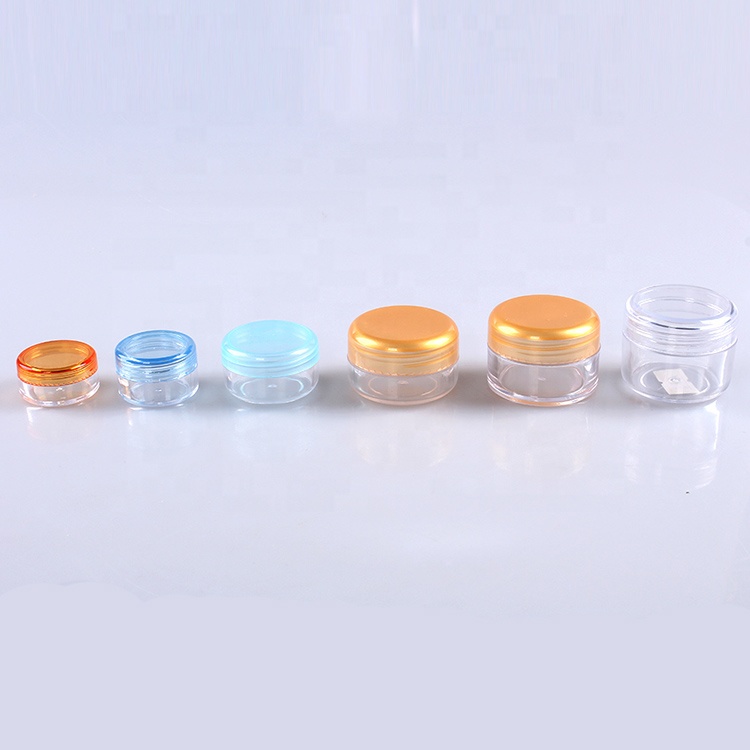 Cosmetic 3g\5g\10g\15g\20g\25g\30g\50g plastic ps cream jar