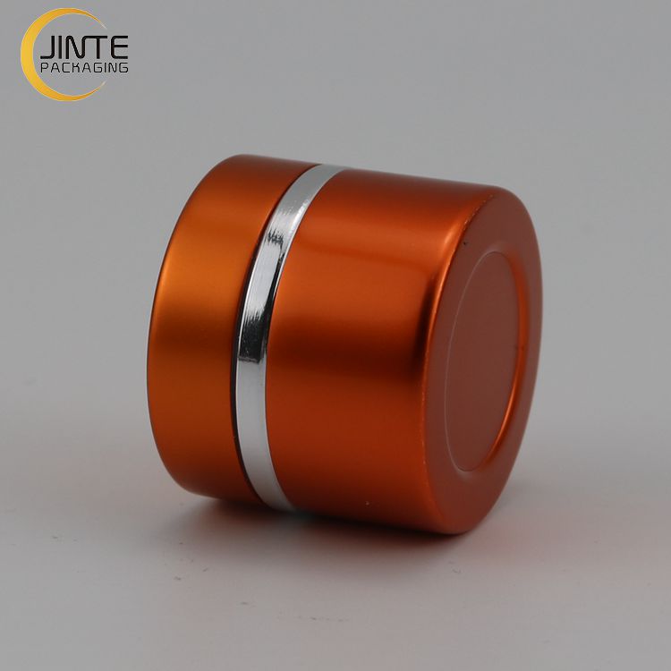 Cosmetic Aluminum Container Jar With PP Jar Inside For Cream 5g 15g 30g 50g