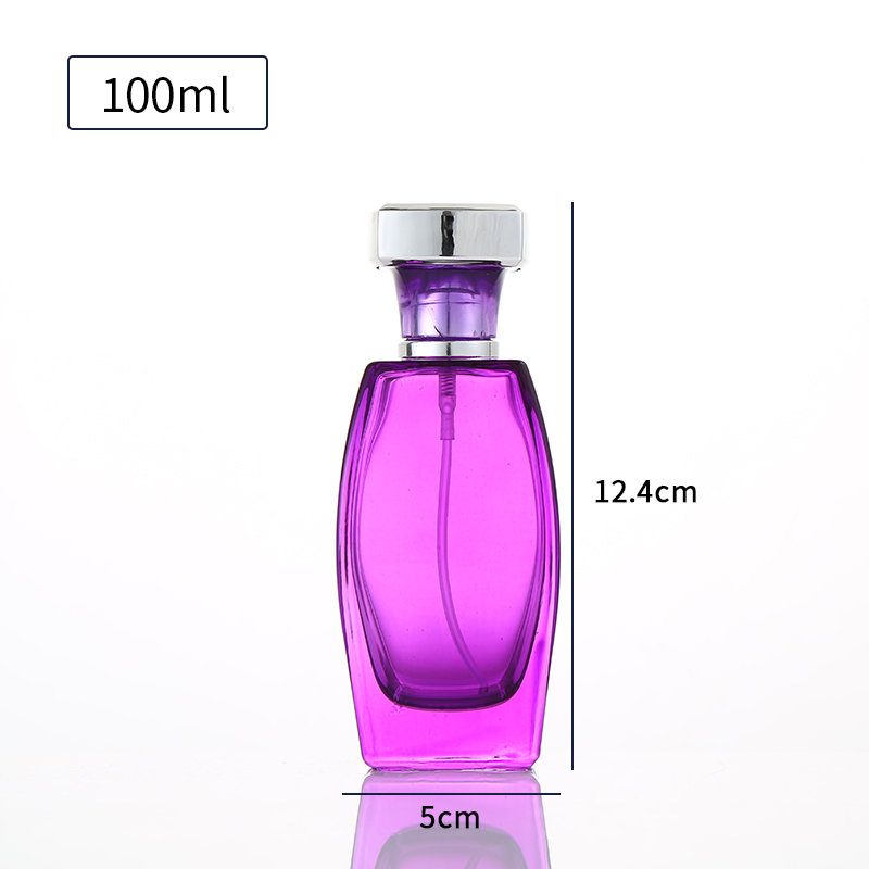 Cosmetic Bottle 100Ml Glass Bottle Perfume Empty 100 Ml Smart Perfume With Acrylic Cap