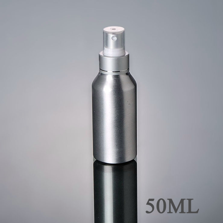 Cosmetic Bottle 30ML 50ML 100ML 120ML empty mist spray aluminum bottle